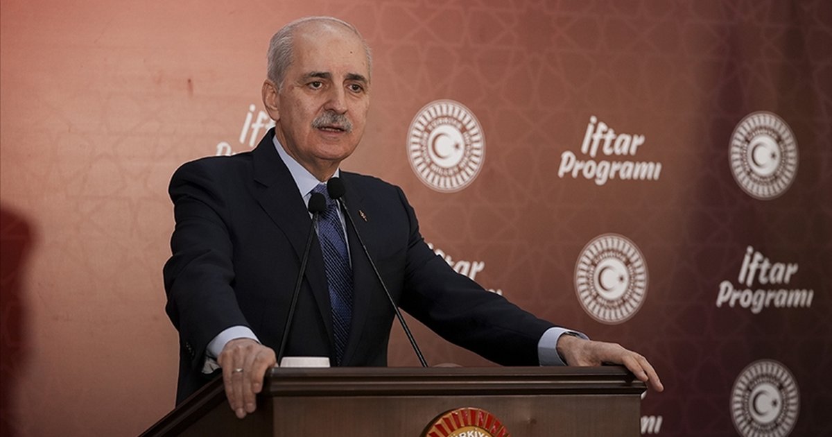TBMM Başkanı Kurtulmuş: Terör örgütü kendini feshedecek