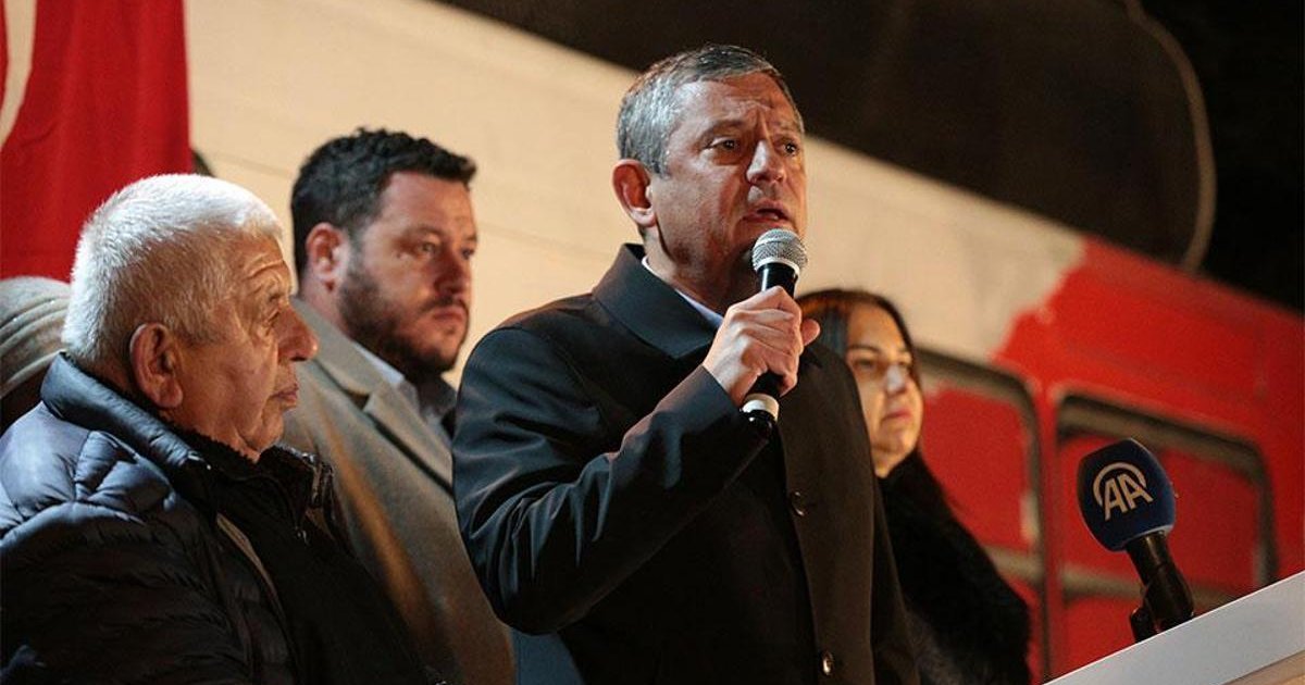 Özgür Özel'den Tanju Özcan'ın Gözaltına Alınmasına Tepki