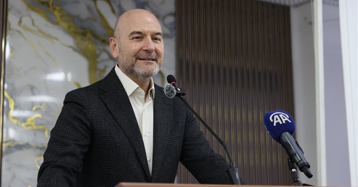 Süleyman Soylu Edirne'de iftar programında konuştu