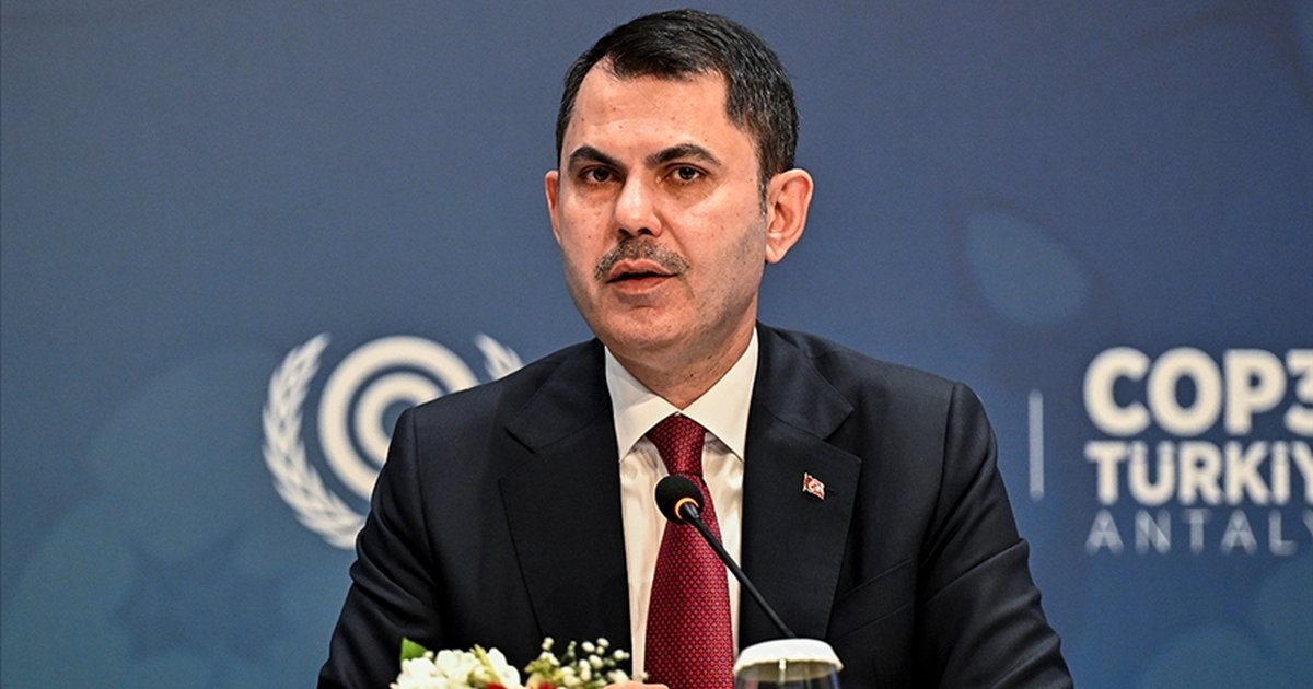 COP31 Başkanı Murat Kurum, Türkiye'nin önceliklerini açıklar