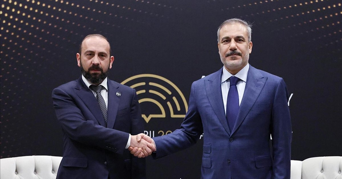 Dışişleri Bakanı Fidan, Ermenistan Dışişleri Bakanı Mirzoyan ile görüştü