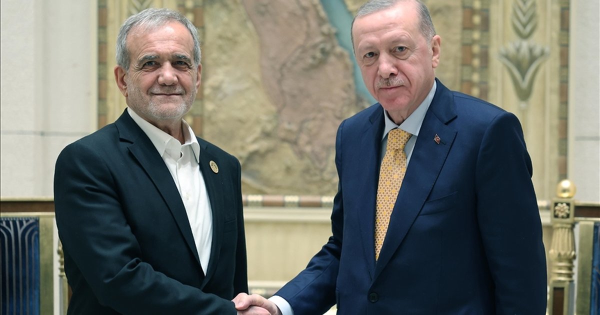 Erdoğan, Pezeşkiyan ile görüştü: Ankara ile çatışma istemiyoruz