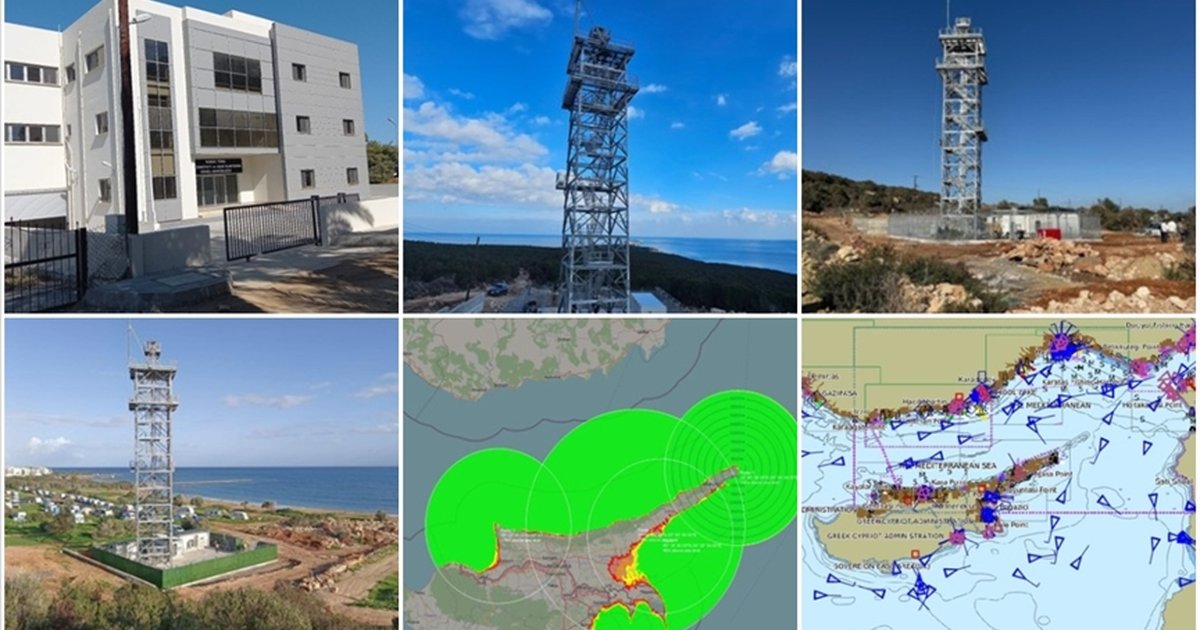 KKTC'de gemi trafik gözetleme istasyonları tamamlandı