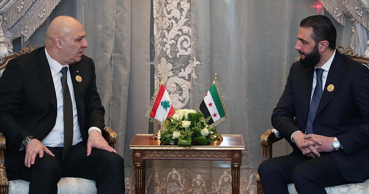 Suriye ve Lübnan liderleri sınır güvenliği görüşmesi yaptı