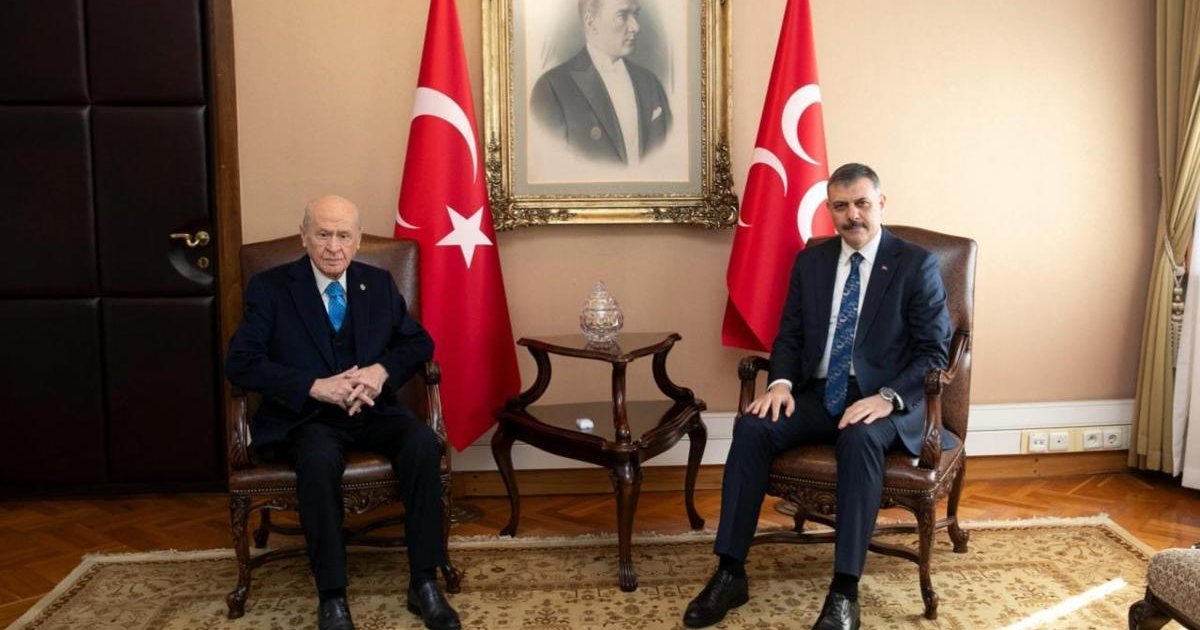 Bakan Çiftçi, Bahçeli'yi Meclis'te ziyaret etti