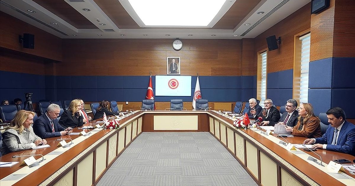 Türkiye ve KKTC Parlamentoları Dostluk Grupları Meclis'te Buluştu