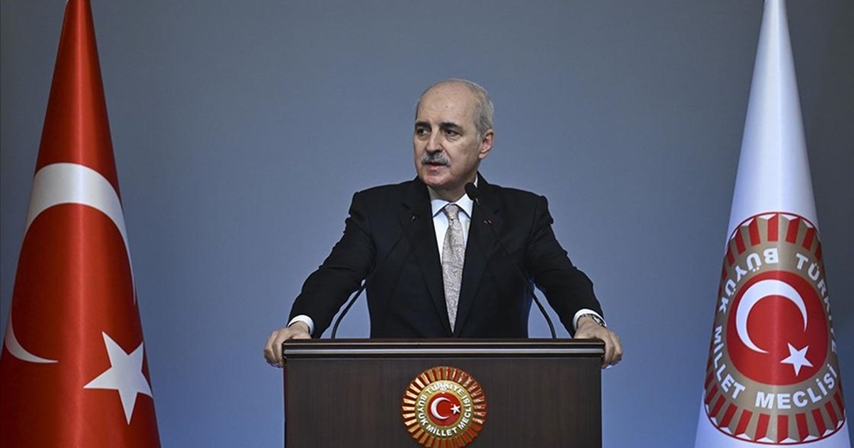 TBMM Başkanı Kurtulmuş: Bölünen coğrafyayı toparlamak Türkiye'ye düşer
