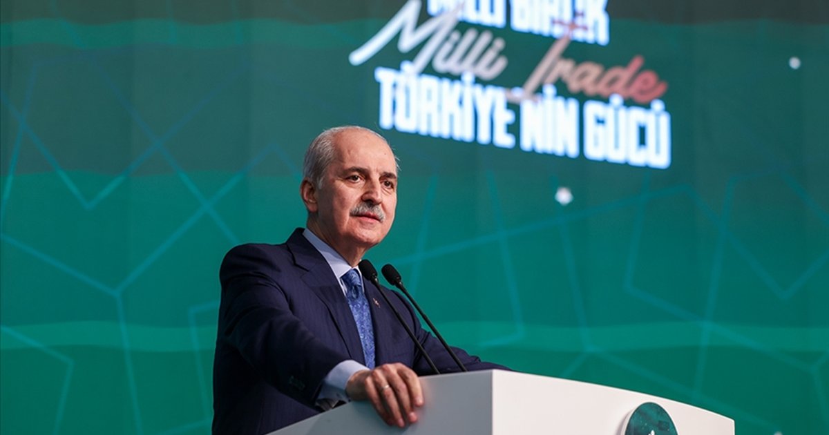 TBMM Başkanı Kurtulmuş: Milli birlik ve beraberlik vurgusu