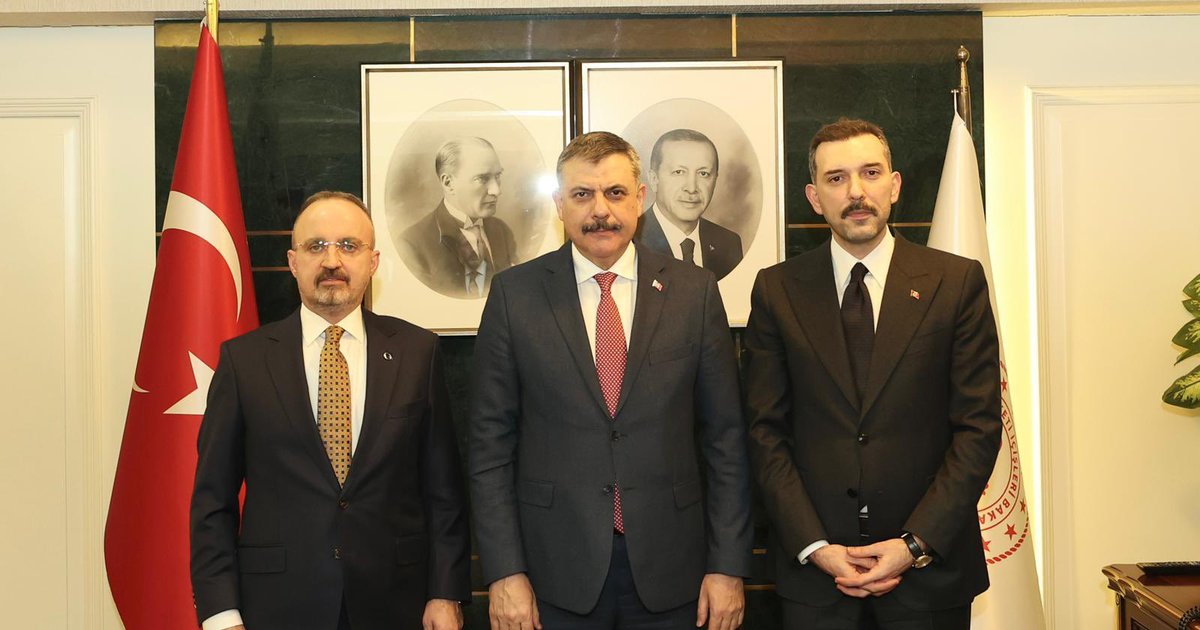 İçişleri Bakanı Çiftçi, Sivil Toplumla İlişkiler Genel Müdürlüğünü ziyaret etti