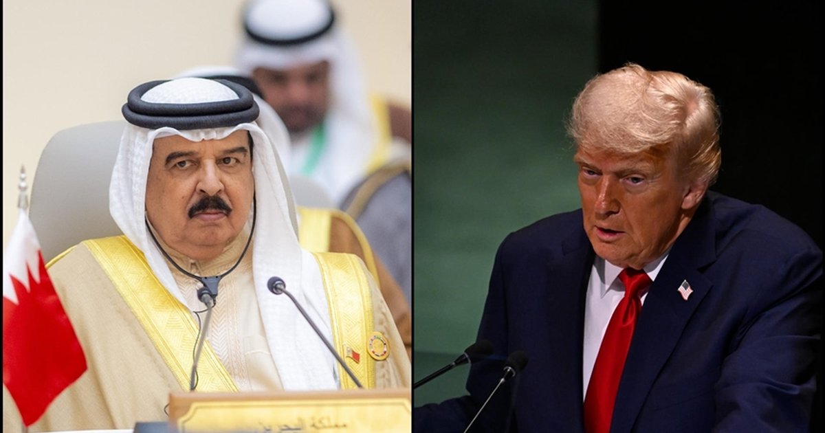 Bahreyn Kralı Al Halife, Trump ile Görüştü