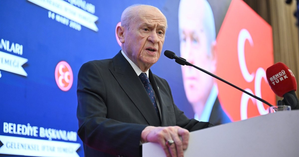 Bahçeli'den Ramazan Bayramı mesajında savaş uyarısı