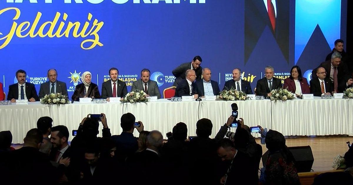 AK Parti Bursa Teşkilatı Bayramlaşma Toplantısı