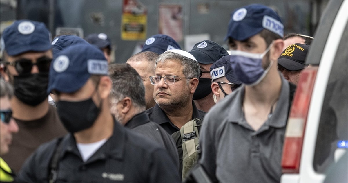 Ben-Gvir'e Arad'da sert tepki: 'Yahudi Nazi, sadece ölüm saçıyorsun'