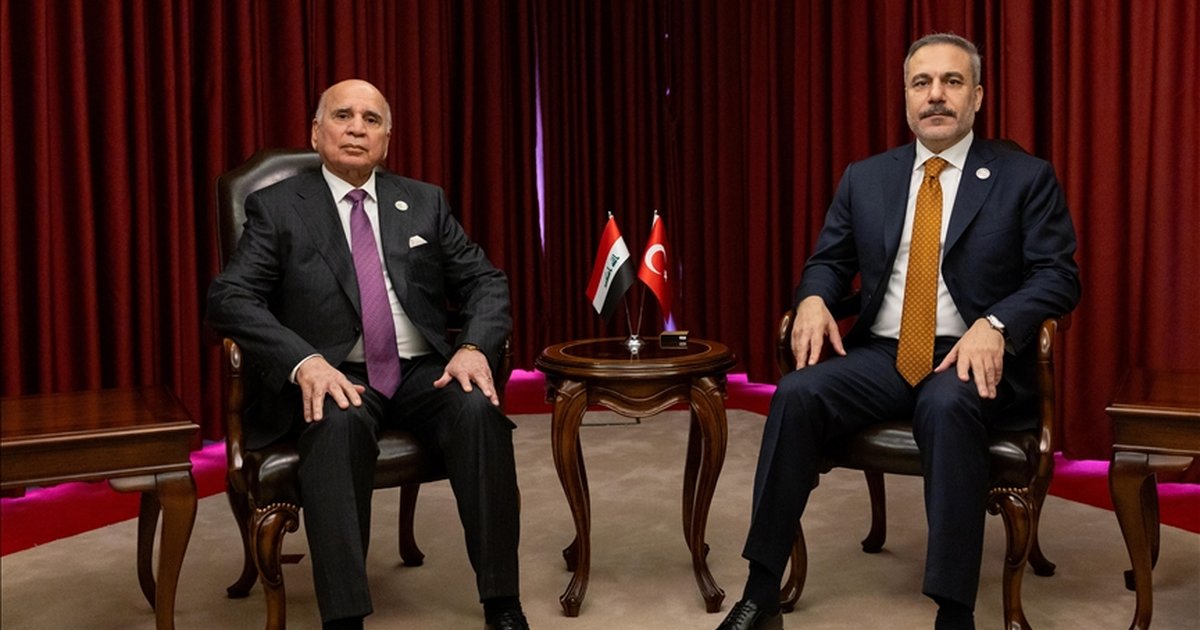 Bakan Fidan, Iraklı mevkidaşı Hüseyin ile görüşüyor