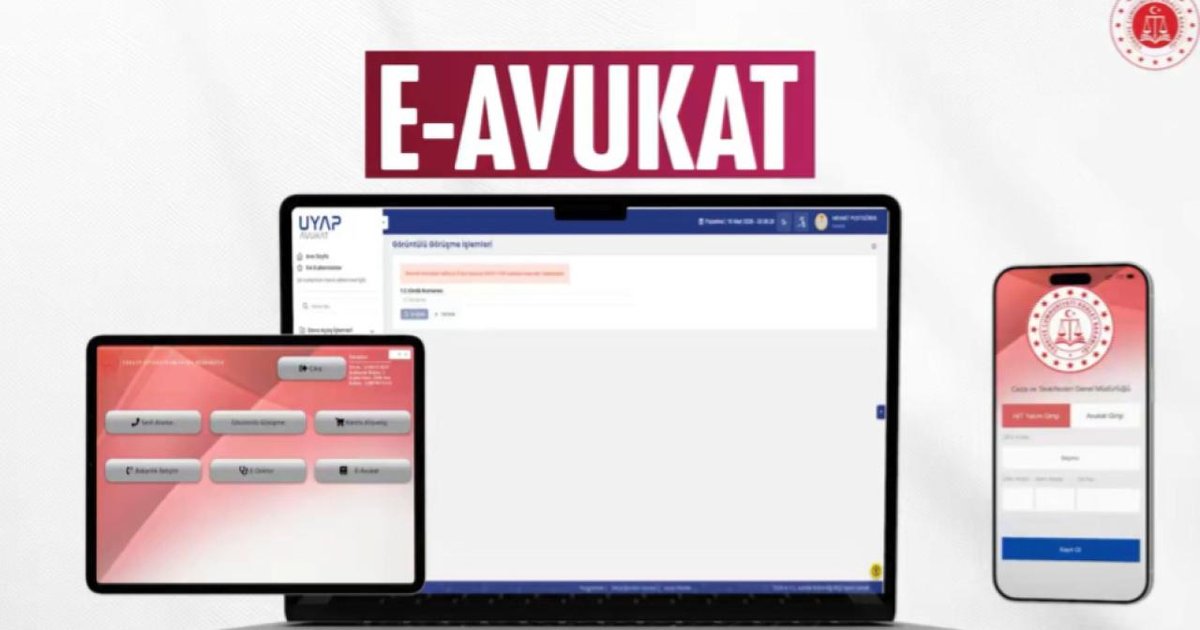 Adalet Bakanlığı'ndan e-Avukat Uygulaması