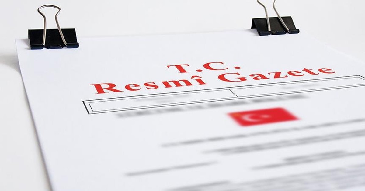 Resmi Gazete'de 25 Mart 2026 tarihli kararlar