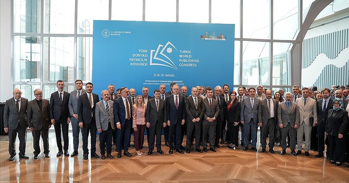 Türk Dünyası Yayıncılık Kongresi Ankara'da Başladı