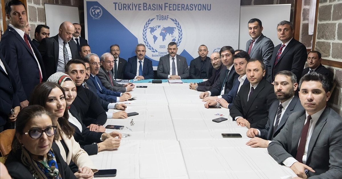 İçişleri Bakanı Çiftçi, basın mensuplarıyla buluştu