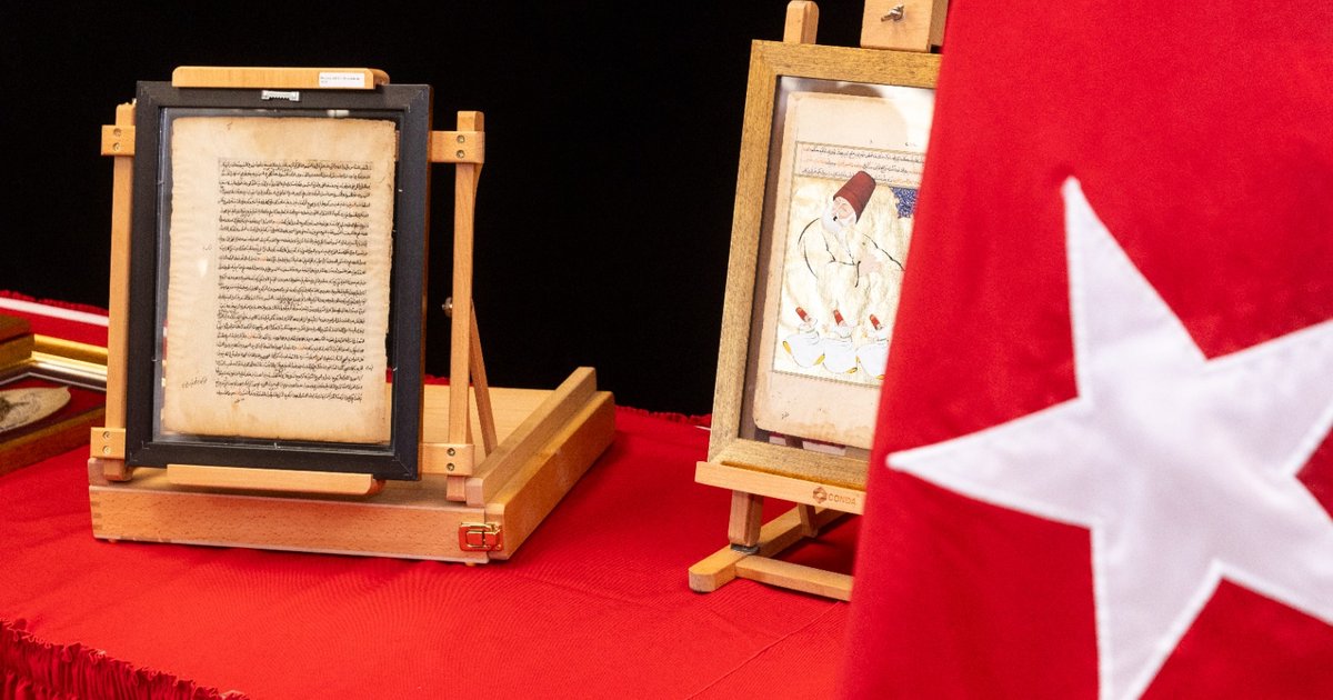 Türkiye'ye iade edilen nadir eserler