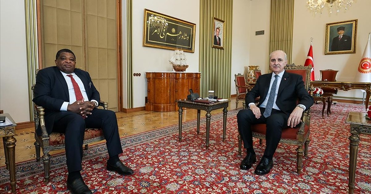 TBMM Başkanı Kurtulmuş, PAB Genel Sekreteri Chungong'u kabul etti