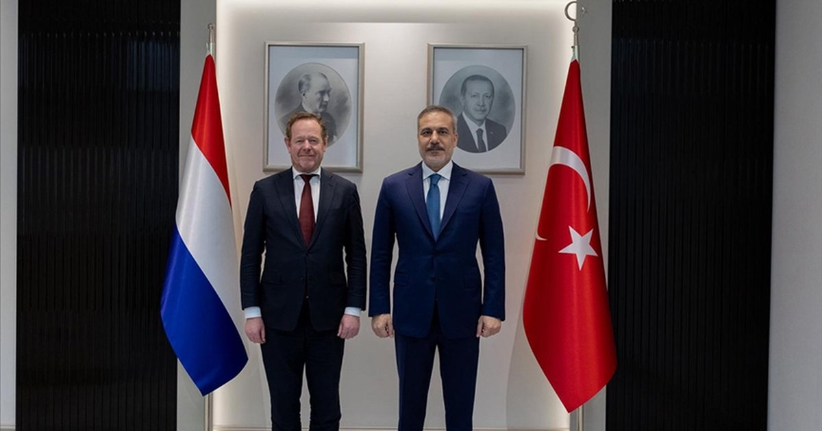 Dışişleri Bakanı Fidan, Hollanda Adalet ve Güvenlik Bakanı ile görüştü