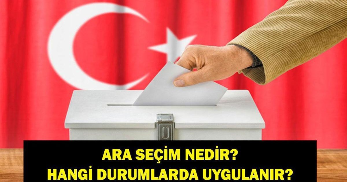 Ara Seçim Nedir? Hangi Durumlarda Ara Seçim Olur?