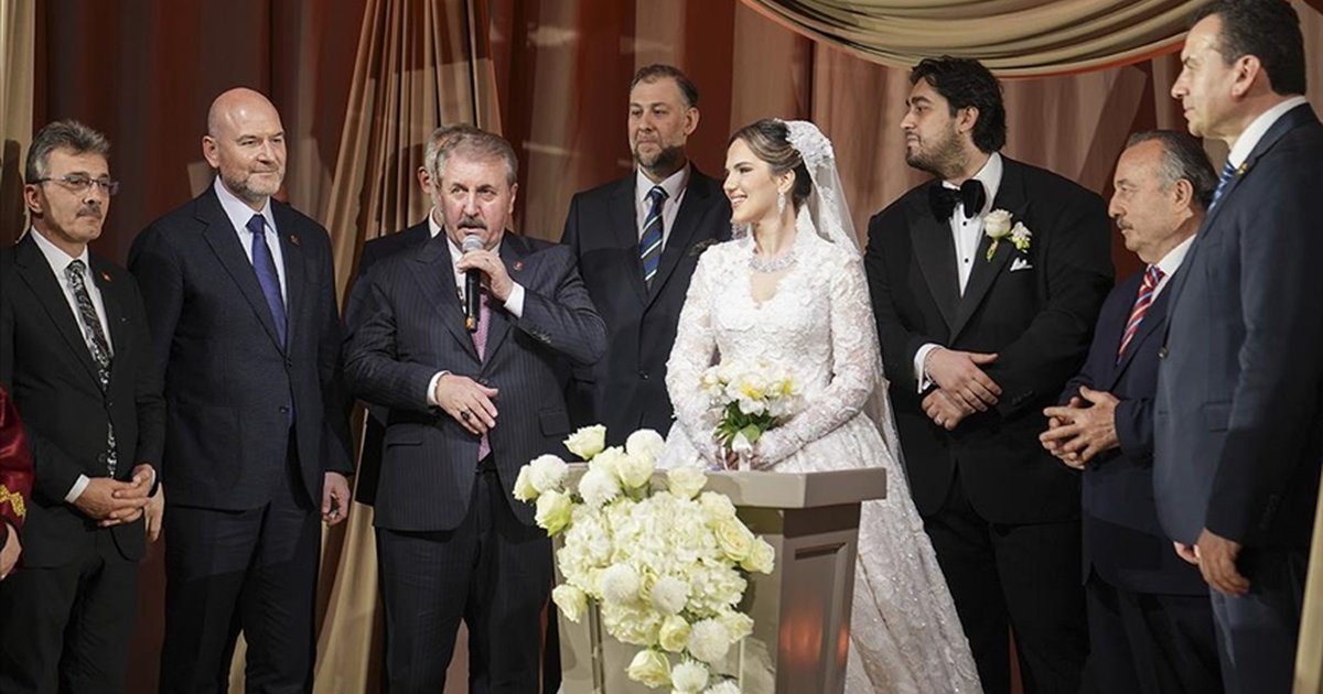 BBP Genel Başkanı Destici nikah şahidi oldu