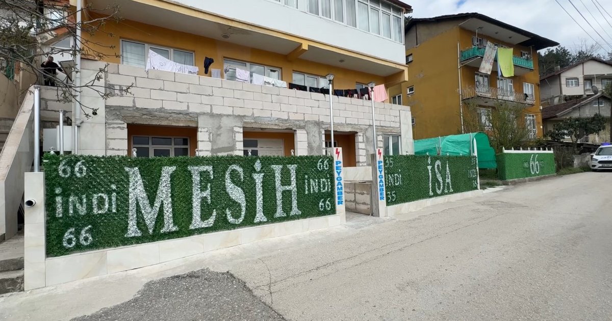 Karabük'te 'Mesih' iddiası: Yazılar kaldırıldı