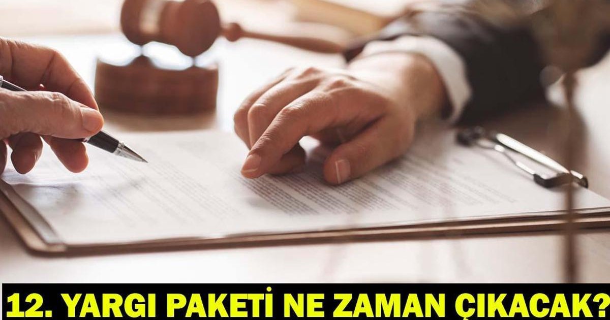 12. Yargı Paketi son dakika af düzenlemesi