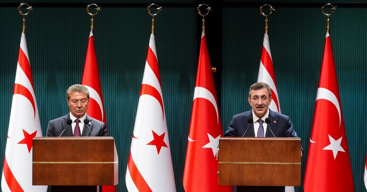 Cumhurbaşkanı Yardımcısı Yılmaz'dan Kıbrıs Türklerine güven mesajı