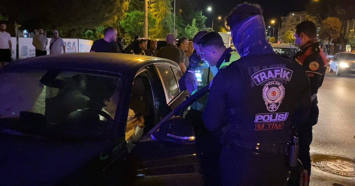 Dur ihtarına uymayan sürücüye 550 bin TL ceza