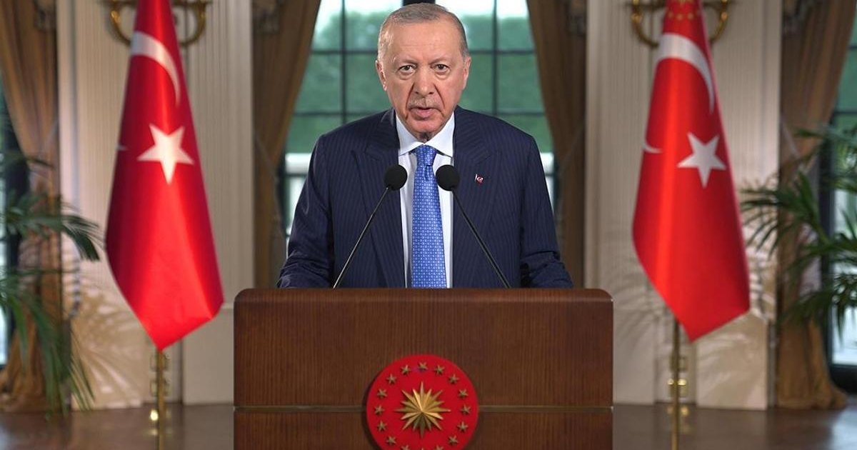 Cumhurbaşkanı Erdoğan'dan Türk Günü Yürüyüşü'ne video mesaj