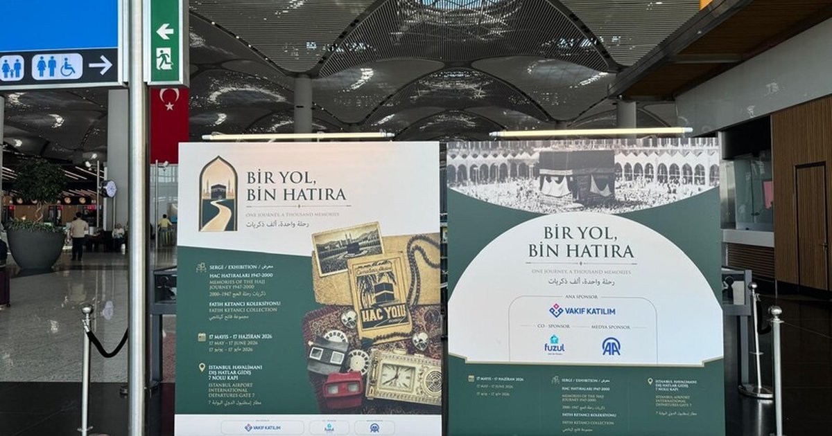 İstanbul Havalimanı'nda 'Bir Yol Bin Hatıra' sergisi