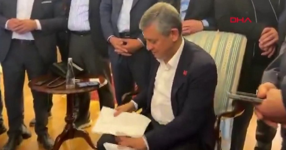 Özgür Özel'den tedbir kararı tebligatına tepki
