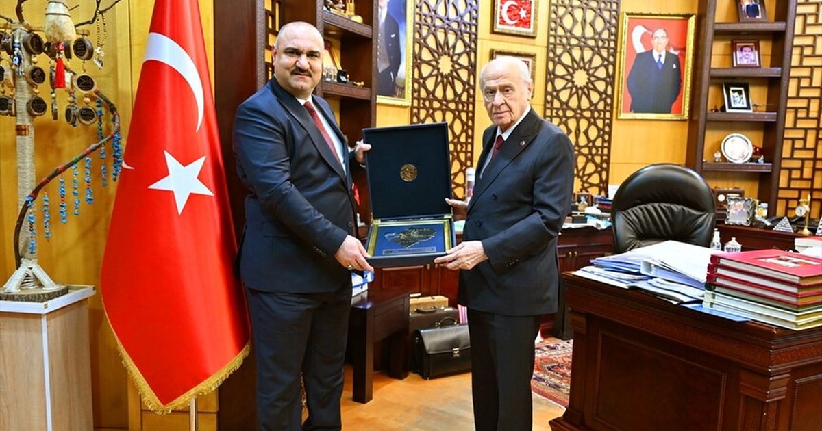 MHP Genel Başkanı Bahçeli, Kerkük Valisi Ağa'yı kabul etti