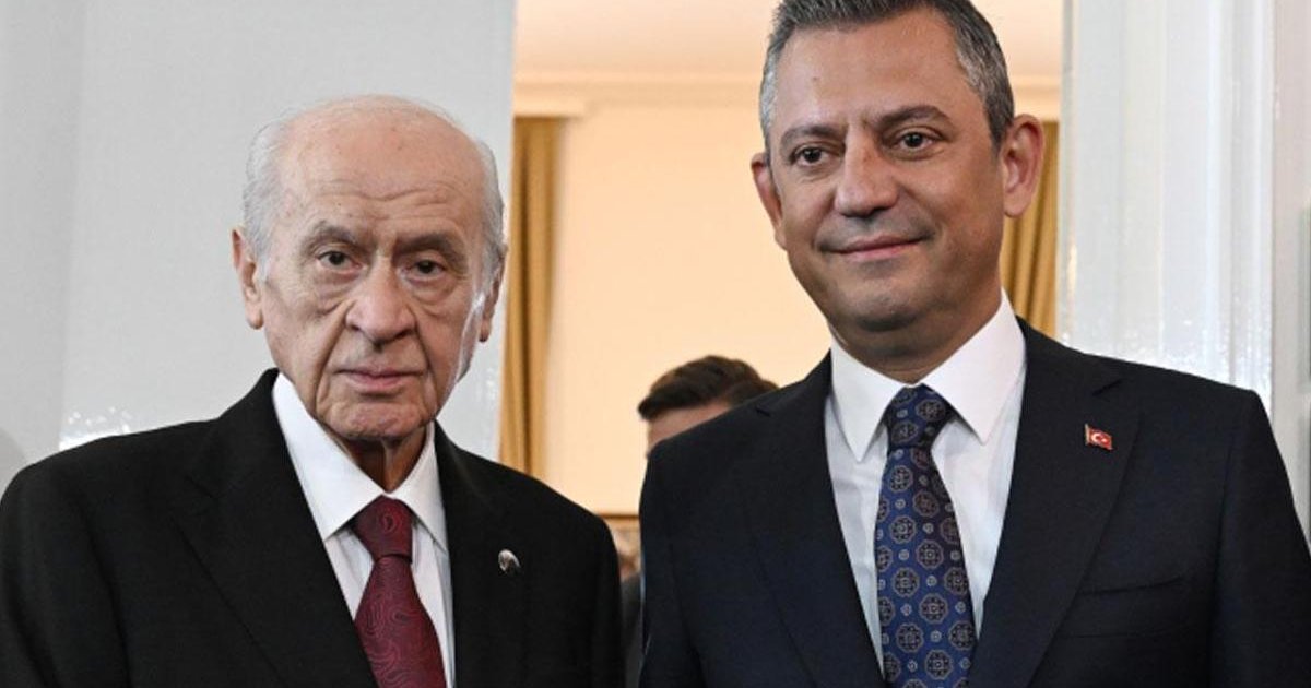MHP lideri Bahçeli, Özgür Özel ile görüştü