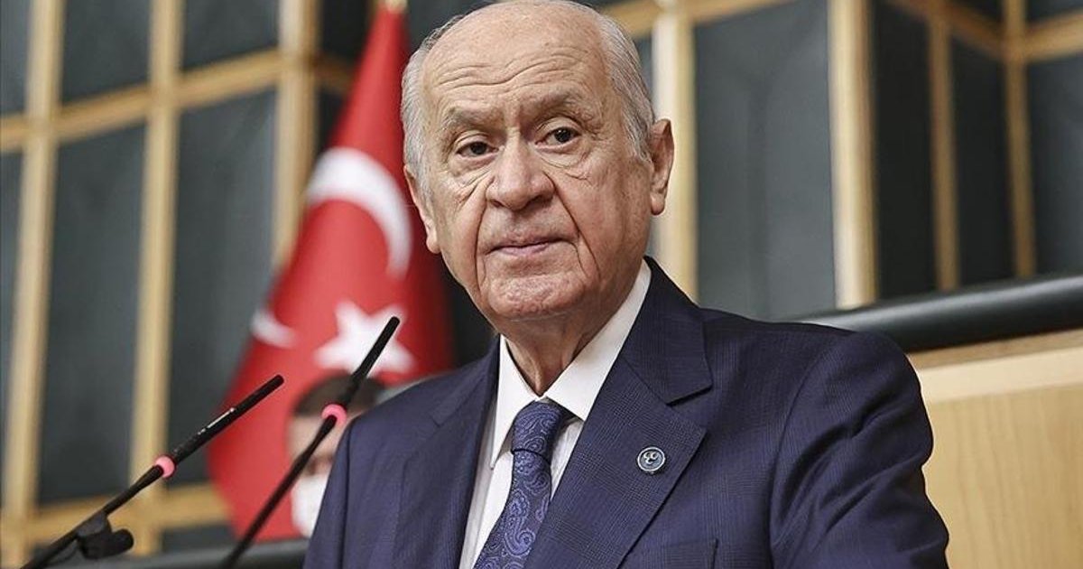 MHP lideri Bahçeli'den CHP'ye tepki