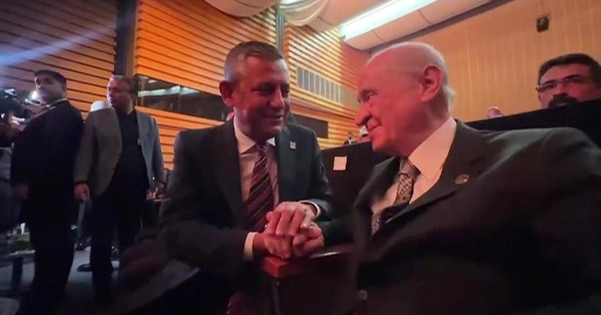 Devlet Bahçeli ve Özgür Özel İlk Kez Yüz Yüze