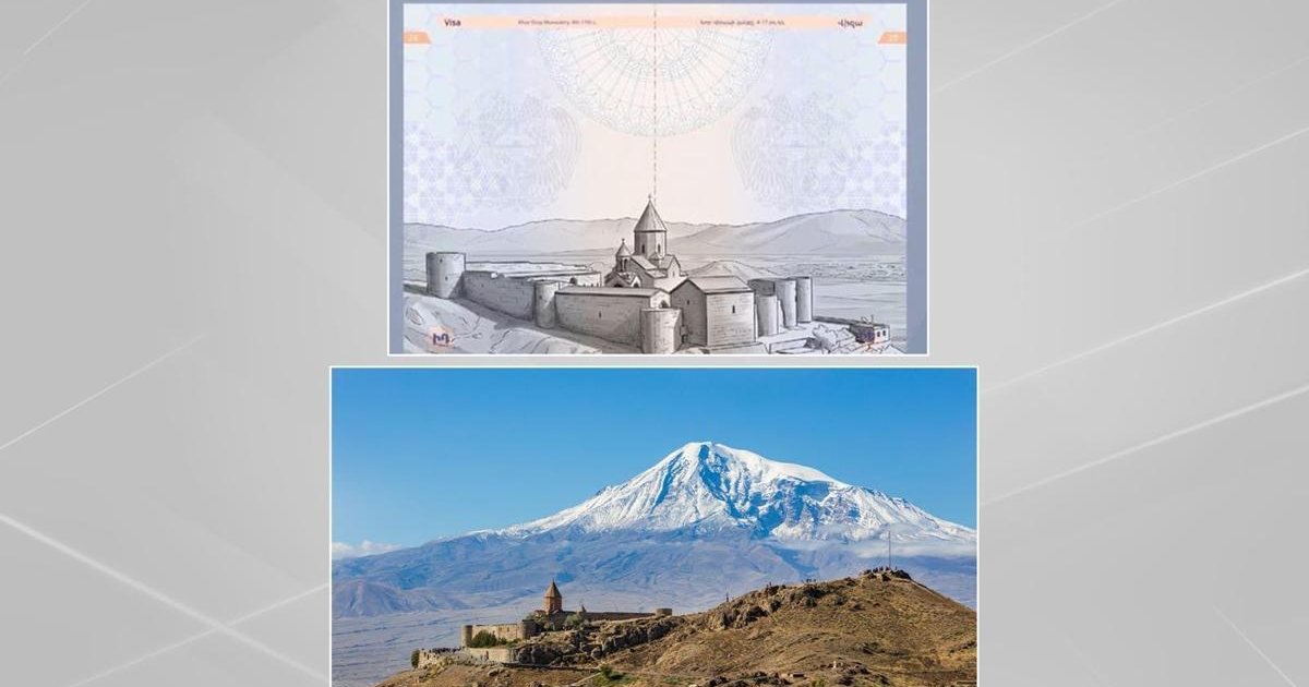 Ermenistan pasaporttan Ağrı Dağı sembolünü kaldırdı