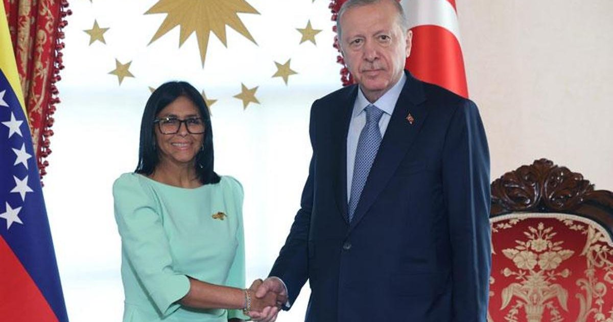 Cumhurbaşkanı Erdoğan, Venezuela Cumhurbaşkanı Vekili ile görüştü