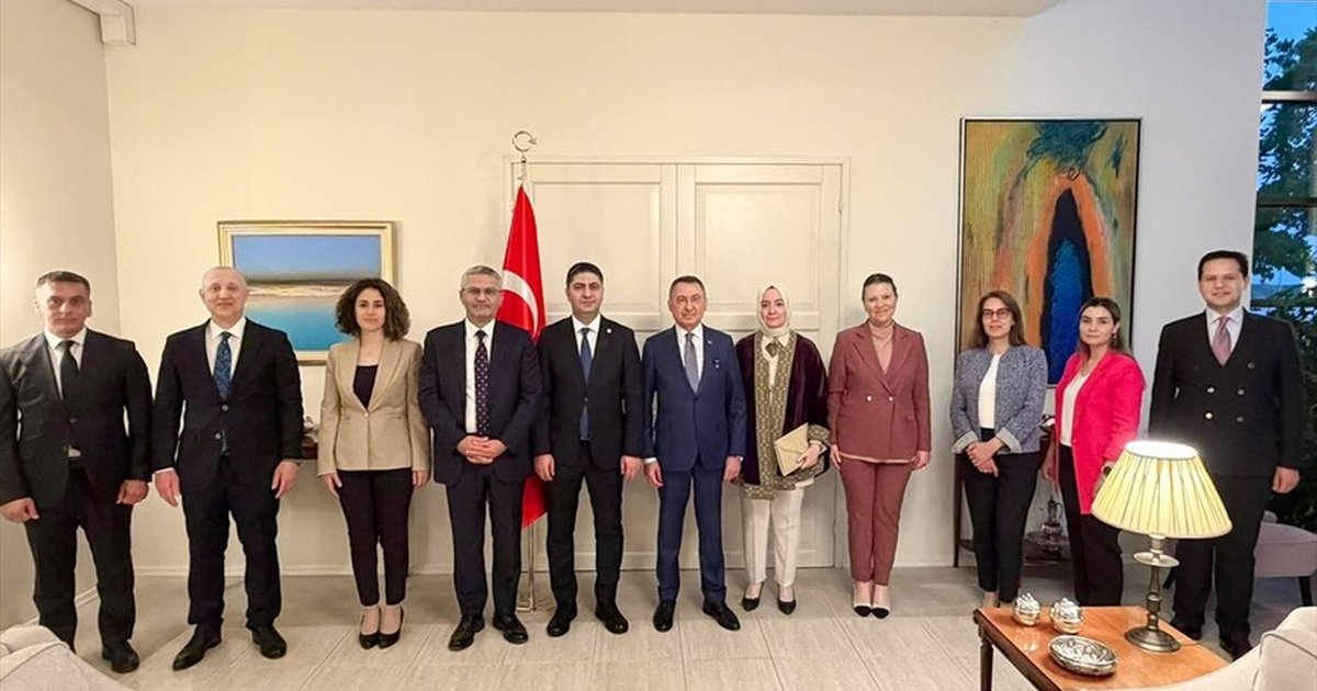 Fuat Oktay Estonya'da Dışişleri Komisyonu Toplantısı'na Katıldı
