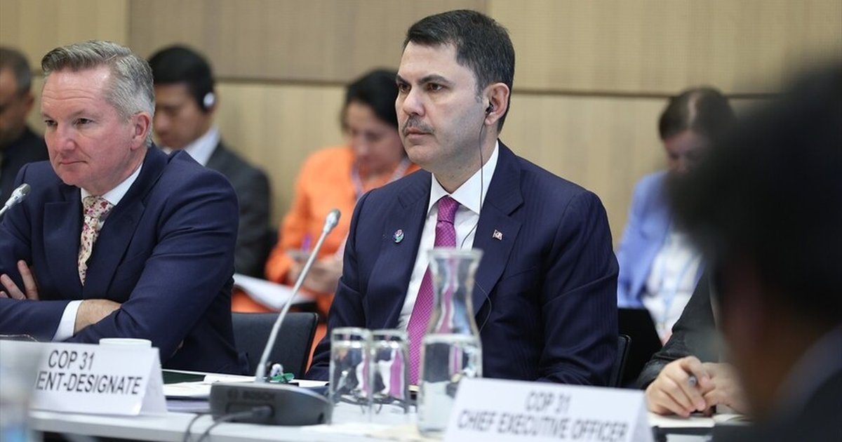 Bakan Kurum, COP31 diplomasisini Bonn'da sürdürdü