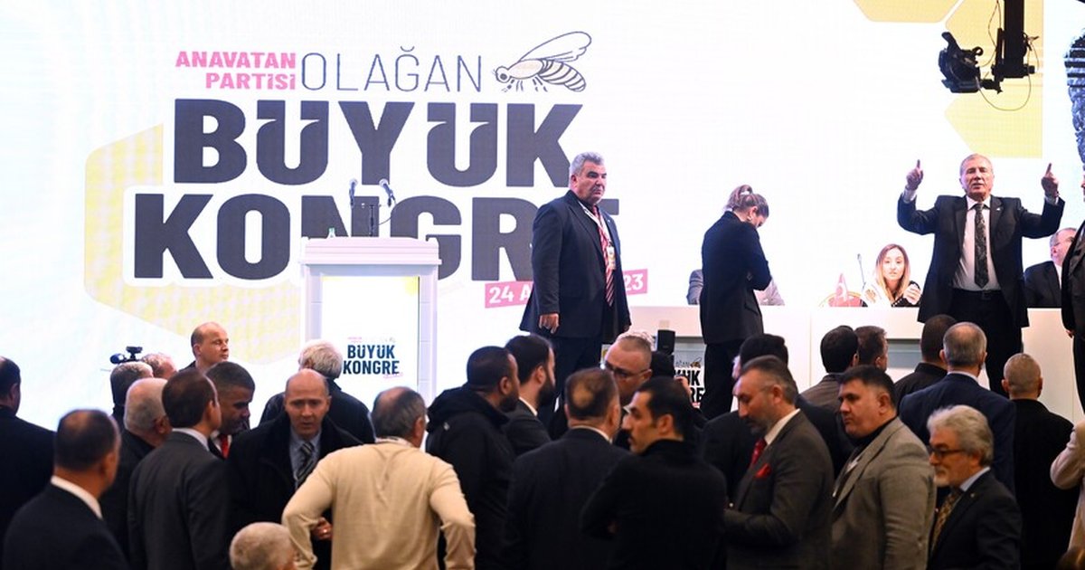 Anavatan Partisi Kongresi İptal Edildi