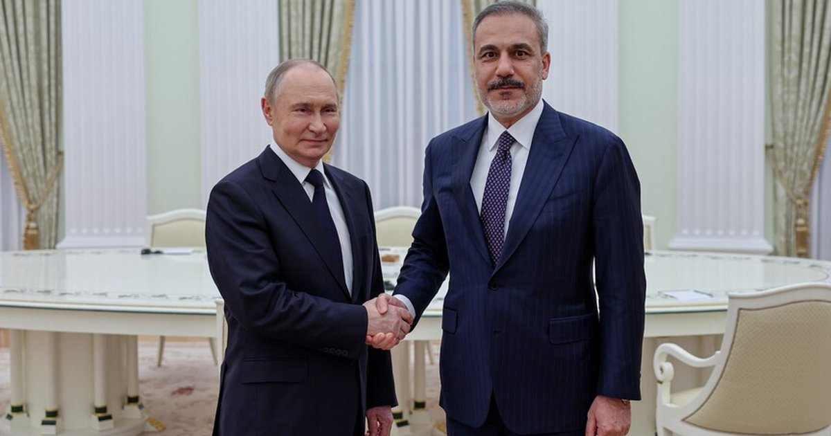 Putin, Dışişleri Bakanı Hakan Fidan ile görüşecek