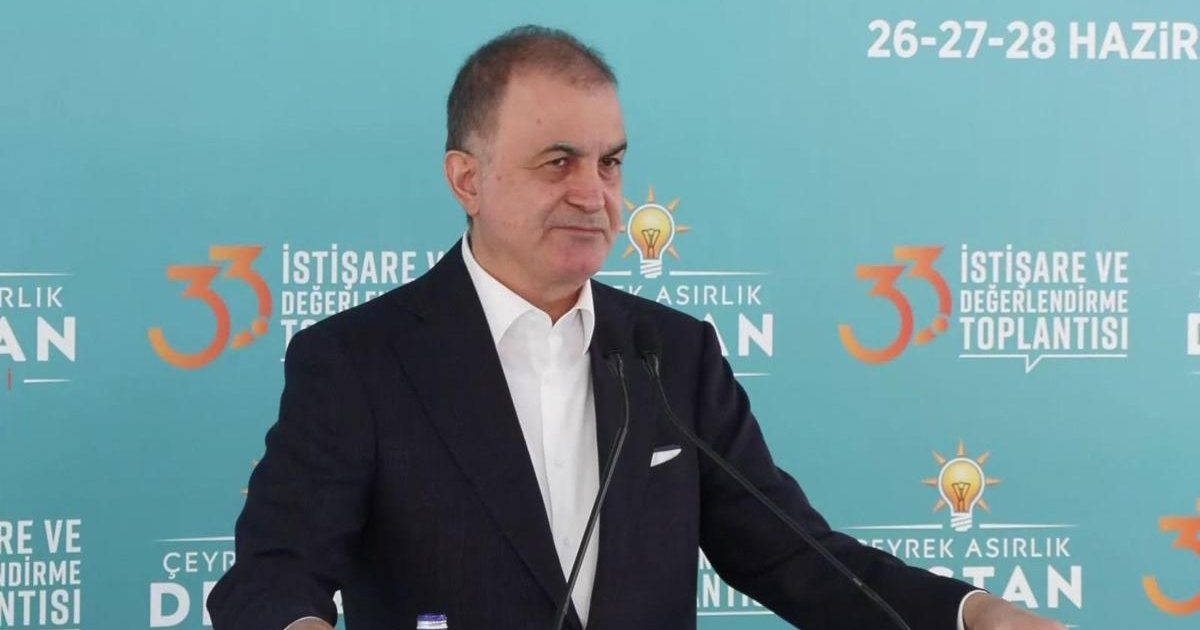 AK Parti Sözcüsü Ömer Çelik: Terörsüz Türkiye'de Yeni Dönem