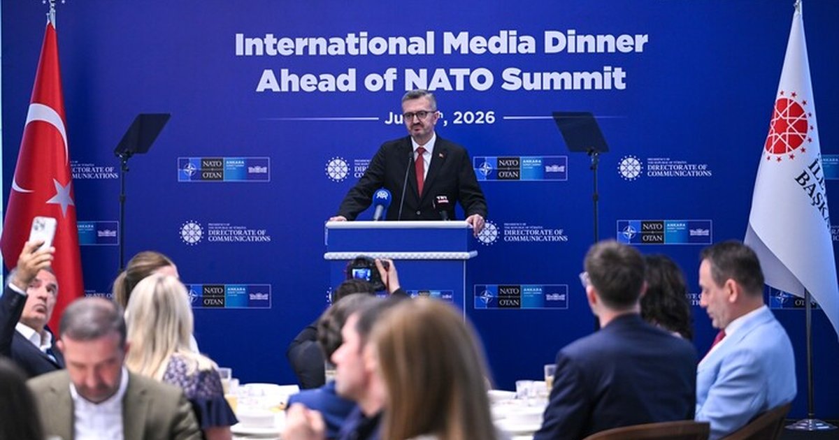 Cumhurbaşkanlığı İletişim Başkanı Duran, NATO Zirvesi öncesi basınla buluştu