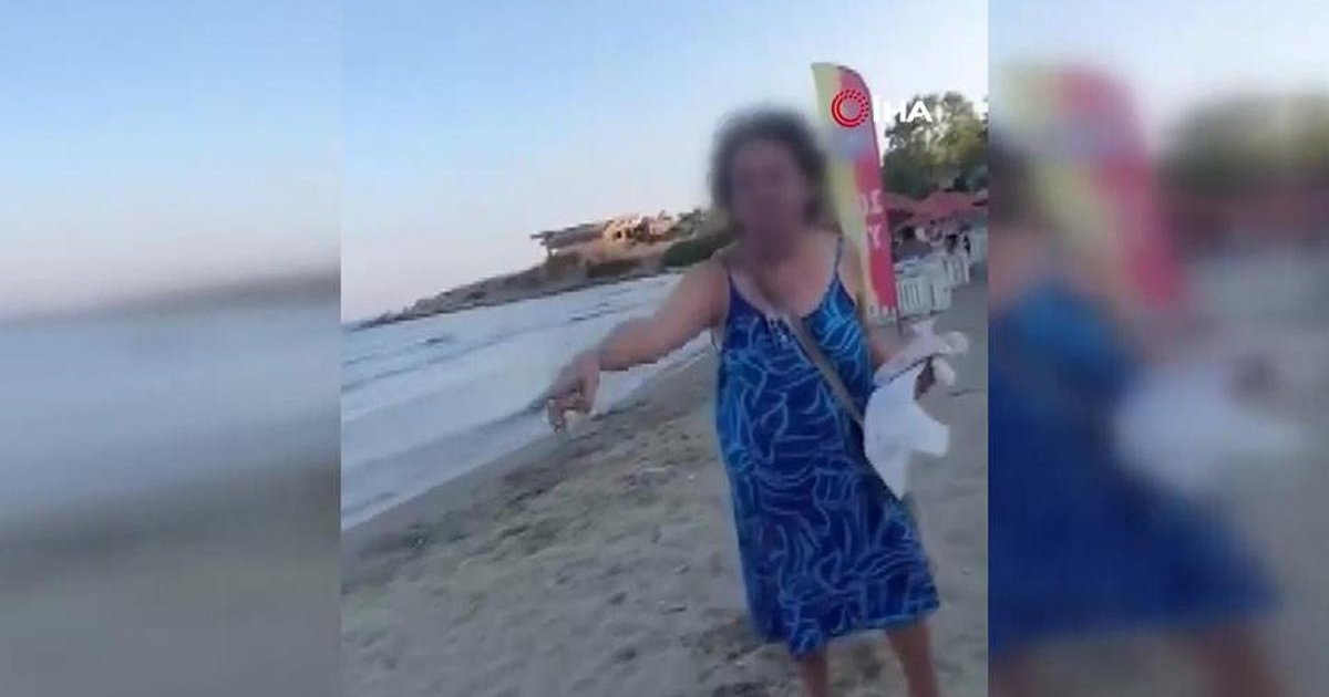 İzmir'de plajda provokatif saldırıya gözaltı