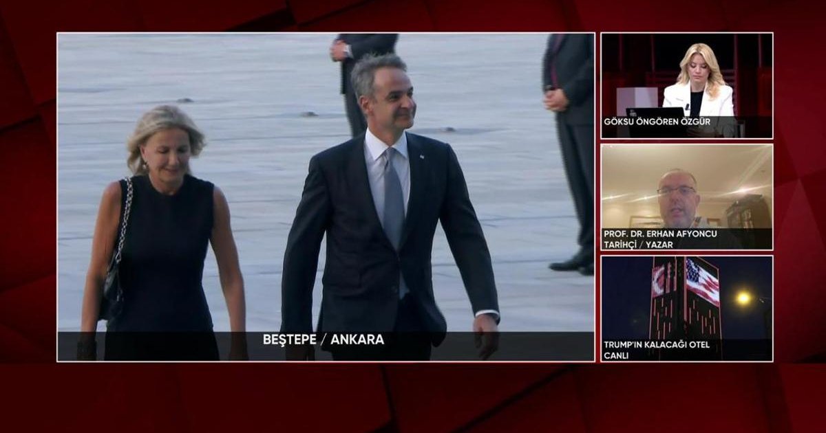 Erdoğan'dan Miçotakis'e Mehter Marşlı Karşılama
