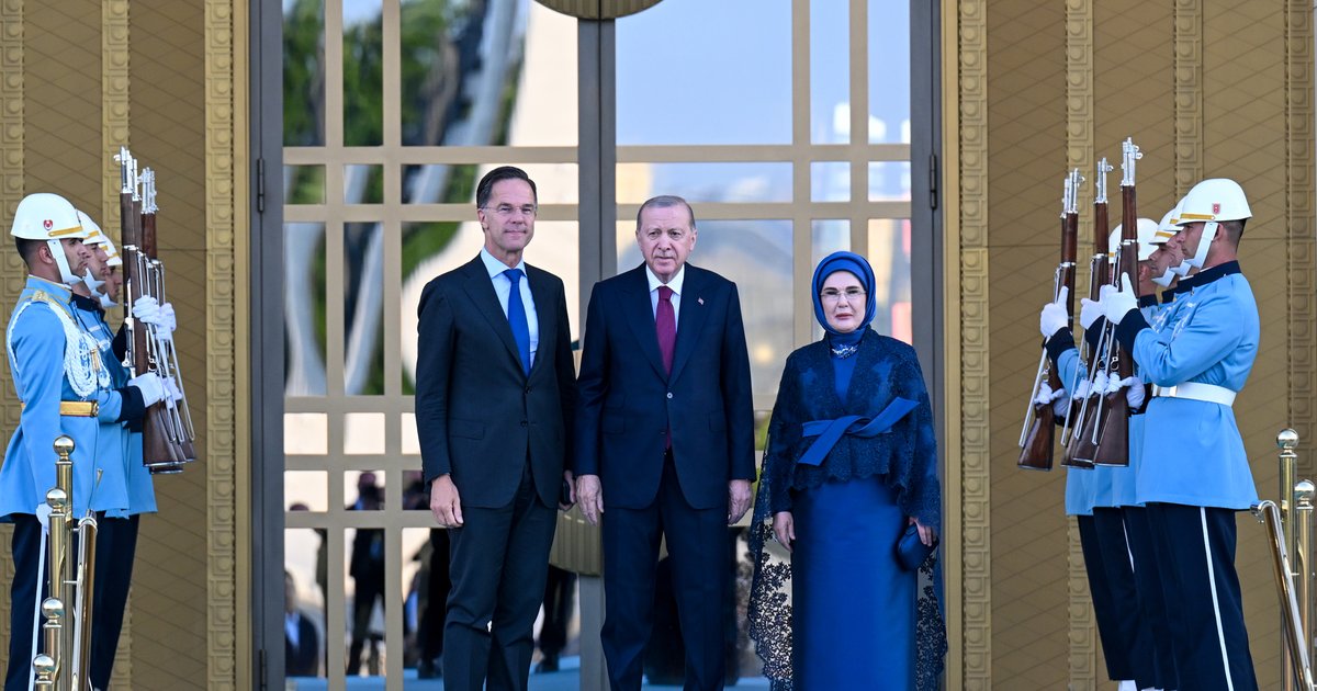 Erdoğan çifti NATO liderlerini Beştepe'de karşıladı