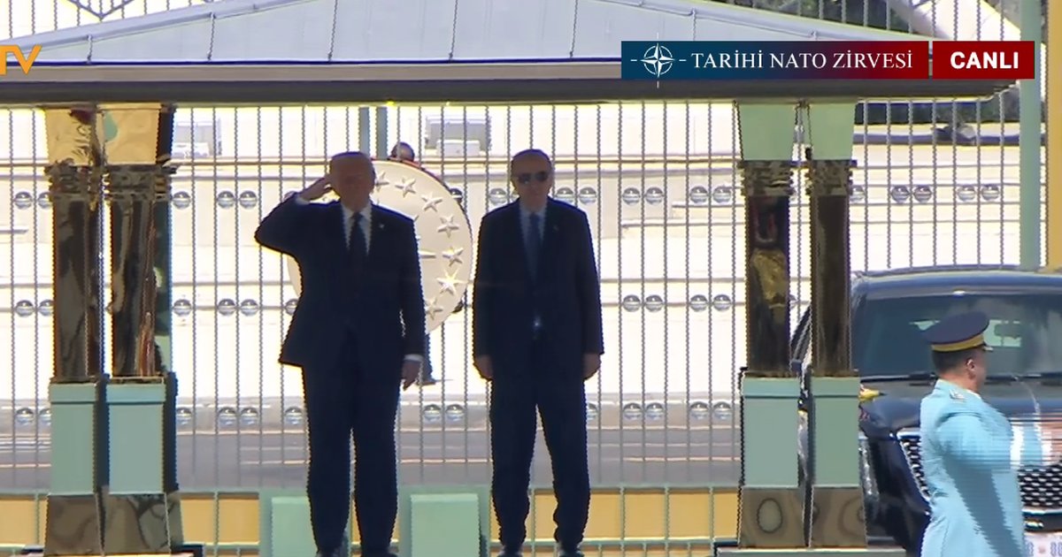 Cumhurbaşkanı Erdoğan, Trump'ı Beştepe'de karşıladı
